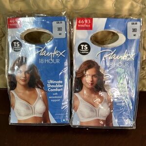 Playtex 18 Hour Bra Wirefree Ultimate Lift True Support Womens 4693 Natural Soft